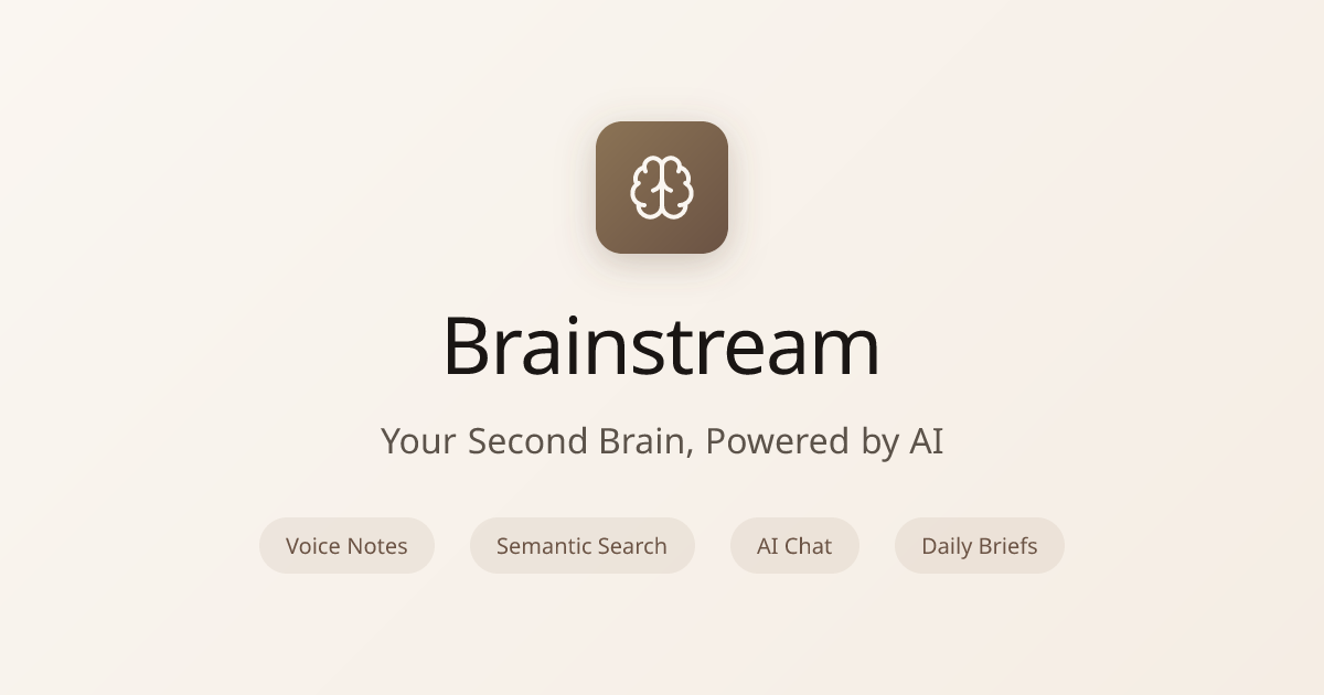 Brainstream logo